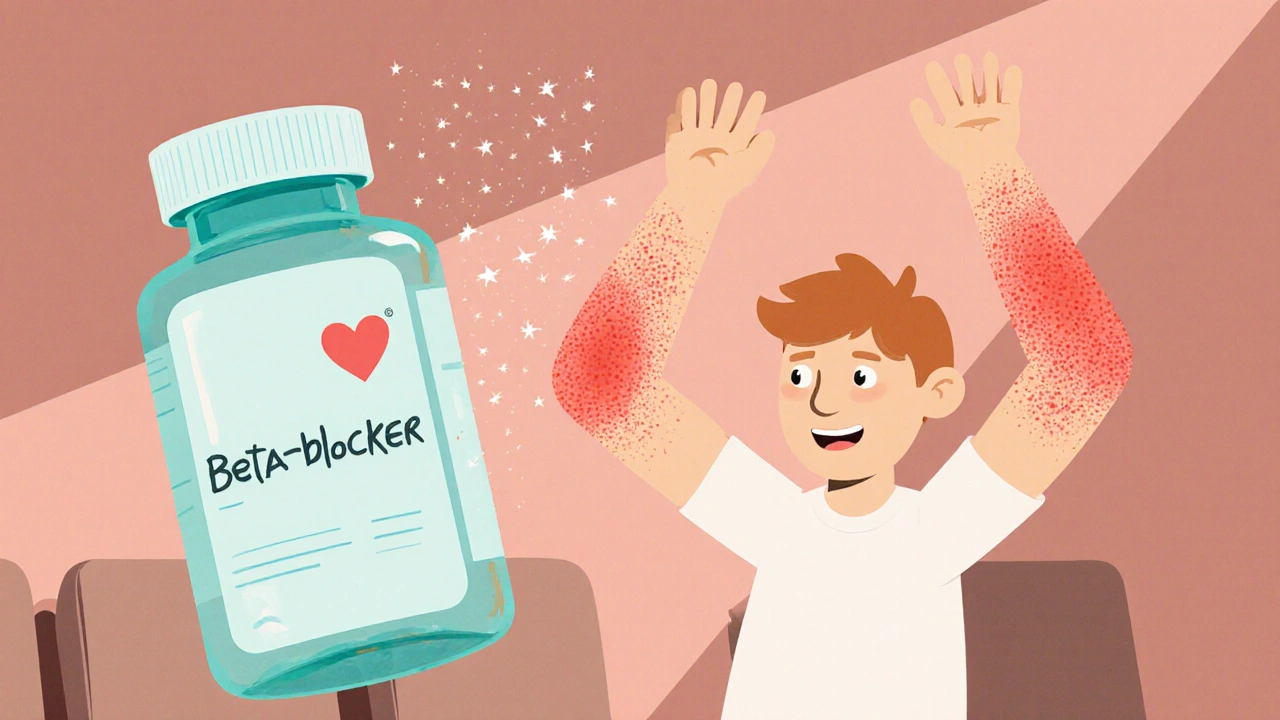 Psoriasis & Beta-Blockers: How Heart Meds Trigger Skin Flares