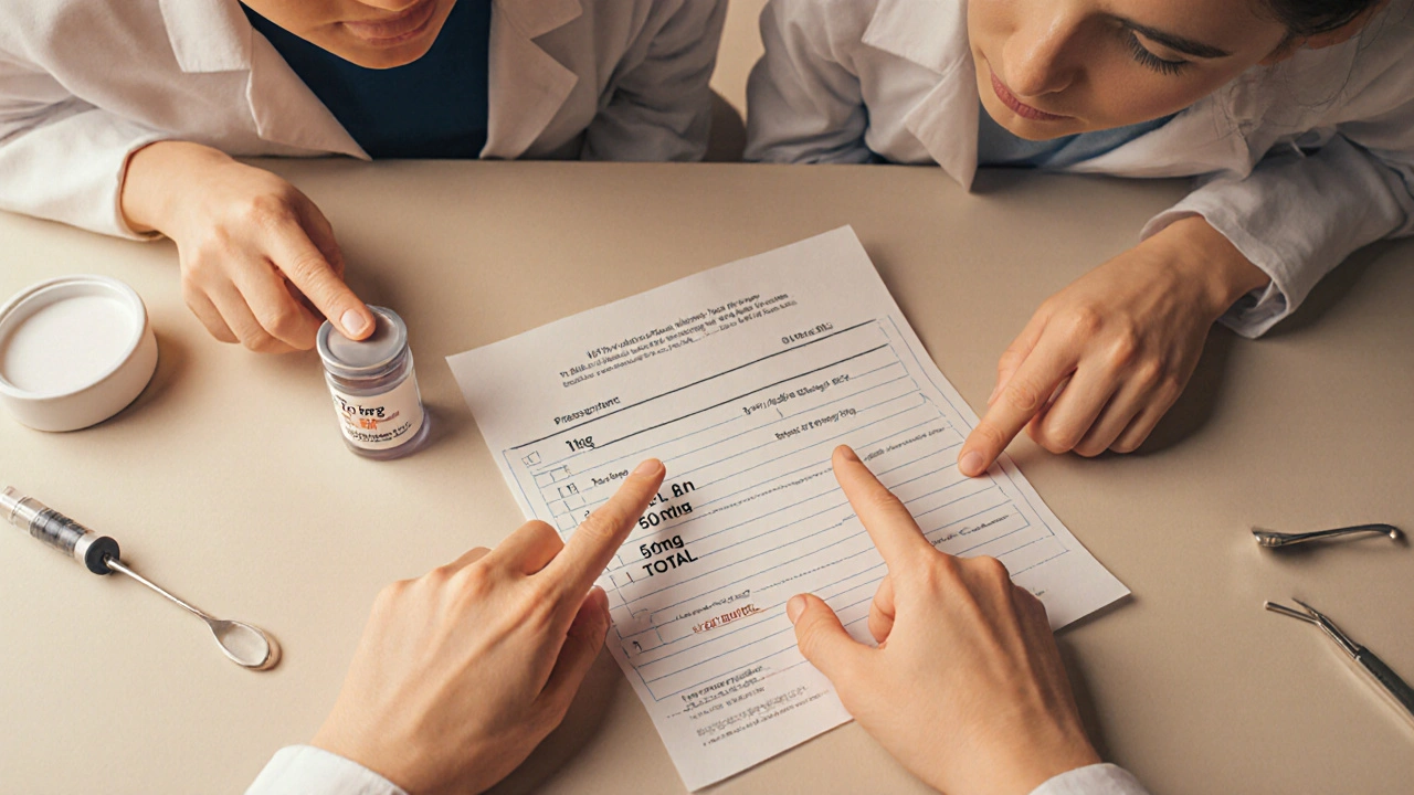 Double-Checking Medication Strength and Quantity Before Leaving the Pharmacy