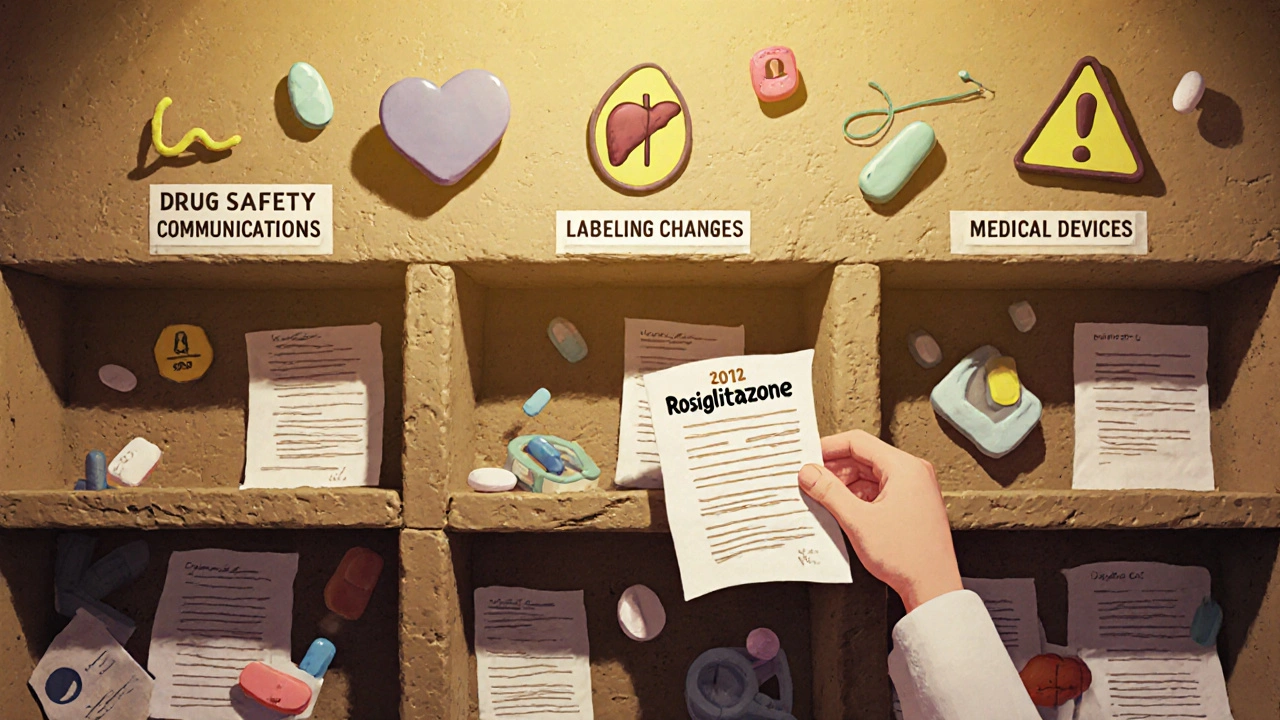 FDA Safety Communications Archive: How to Research Historical Drug and Device Warnings