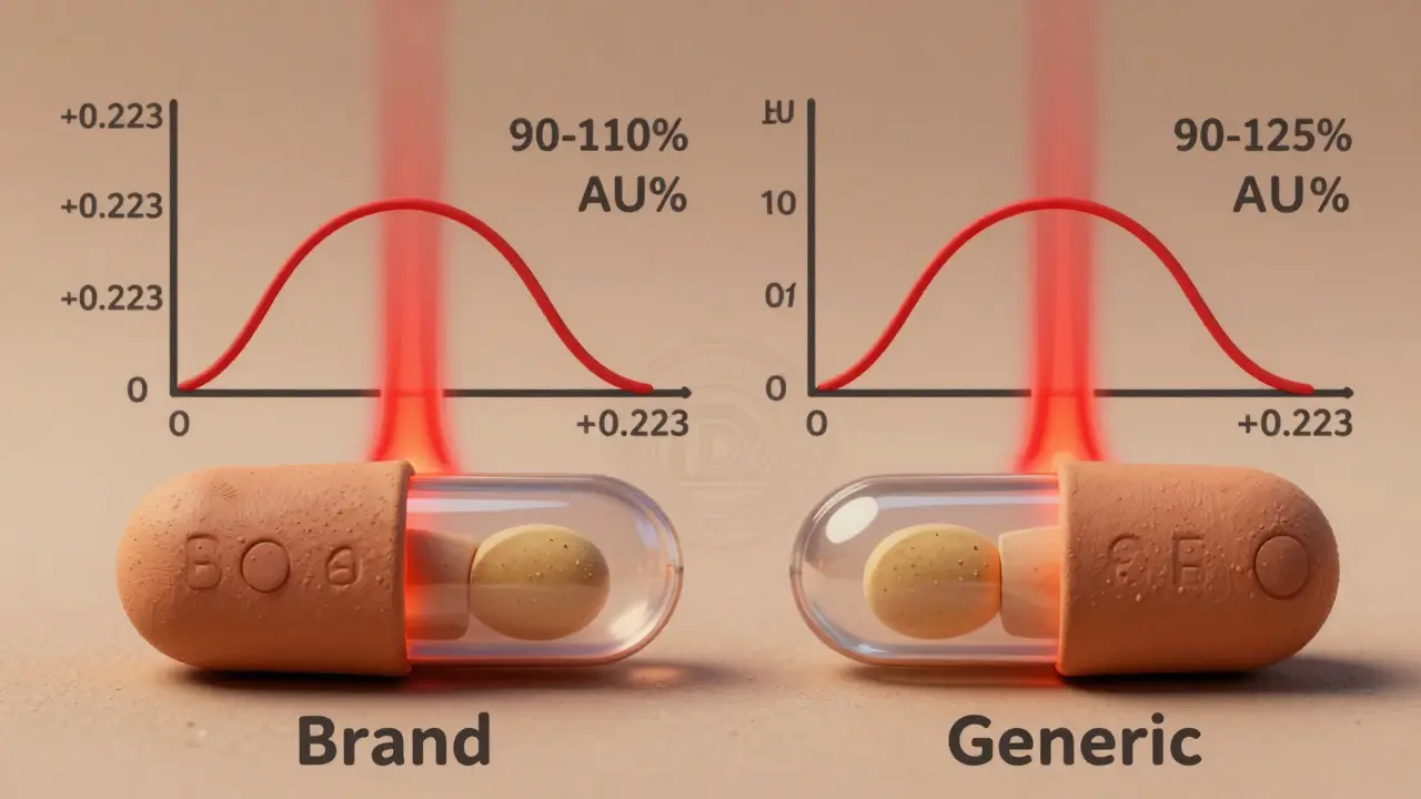 Generic Drug Absorption Rates: What the 80-125% Rule Really Means