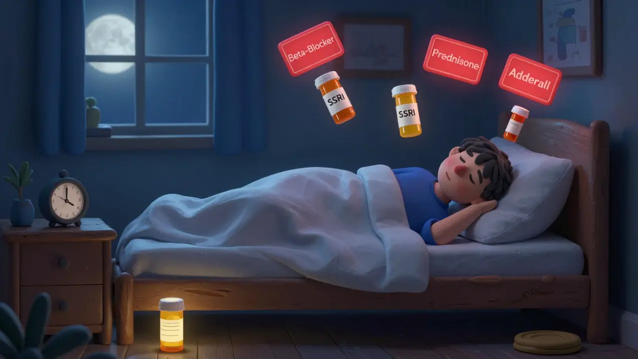 Sleep Problems and Insomnia Caused by Medications: Practical Tips