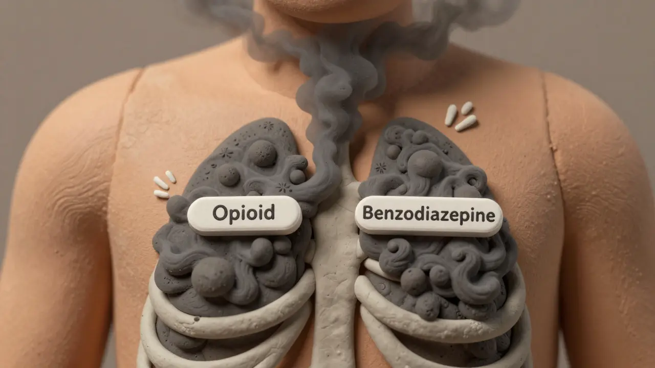 Benzodiazepines and Opioids: The Deadly Respiratory Depression Risk